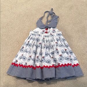 Eleanor rose bicycle print dress